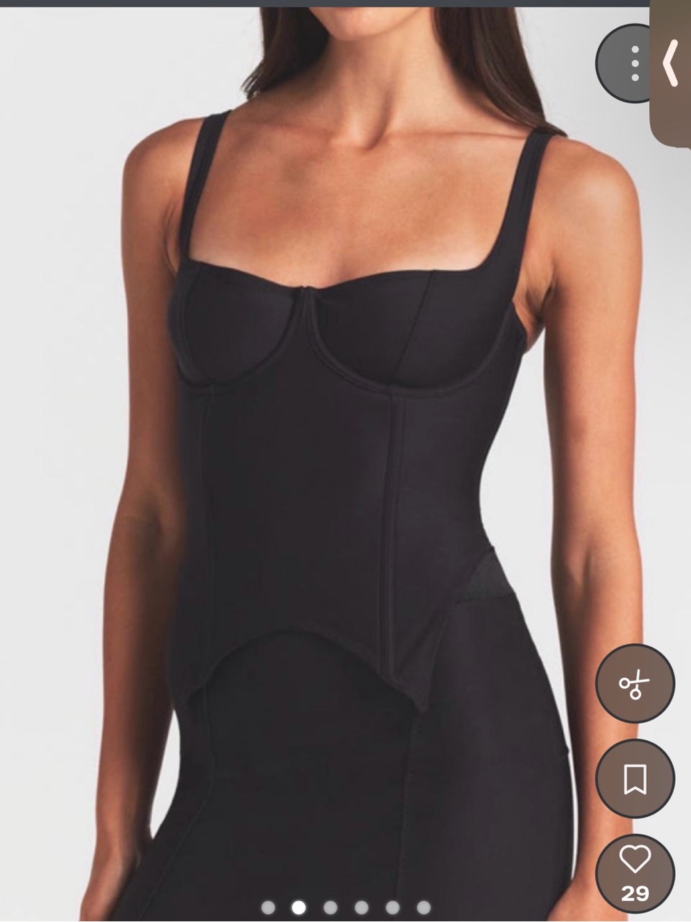 SKIMS Body corset top